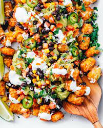 Loaded tater tots often called totchos